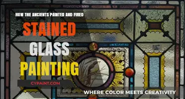 Ancient Stained Glass Artistry: Painting and Firing Techniques