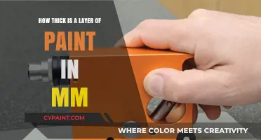 Paint Layer Thickness: Understanding the Millimetre Scale