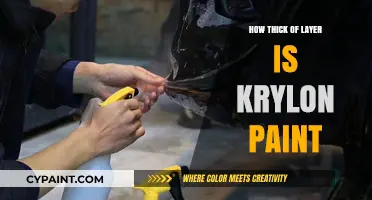 Krylon Paint Layer Thickness: Achieving the Perfect Coverage and Finish