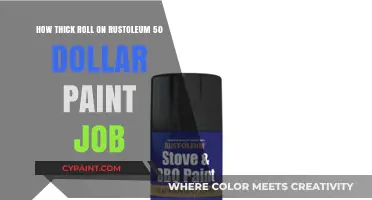 Rust-Oleum Paint Jobs: Thickness for Best Results