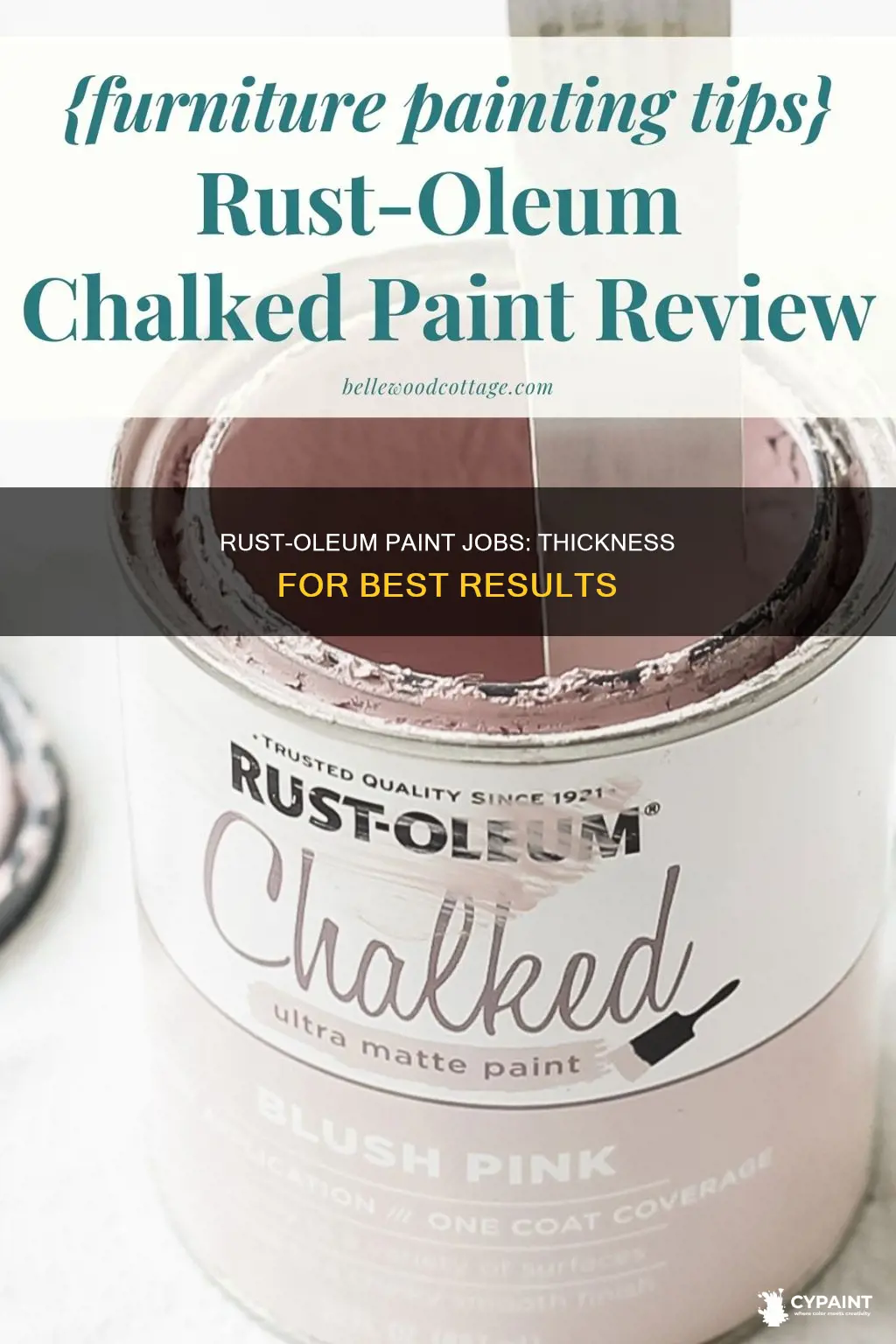 how thick roll on rustoleum 50 dollar paint job