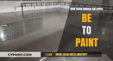 Optimal Epoxy Thickness for Painting: A Comprehensive Guide