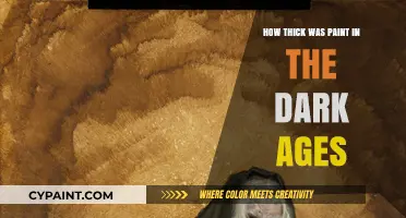 Unveiling Dark Ages Paint: Thickness, Techniques, and Artistic Secrets