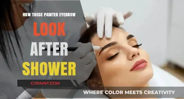 Post-Shower Painted Brows: Smudged or Stunning? Find Out Here!