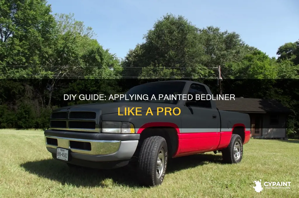 how ti put in a painted bedliner