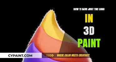 Extracting Logos: 3D Paint's Secret Superpower
