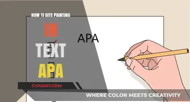 Mastering APA Text Citations for Art: A Guide to Site Painting References