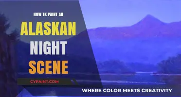 Capturing the Magic: Painting an Alaskan Night Scene Step-by-Step