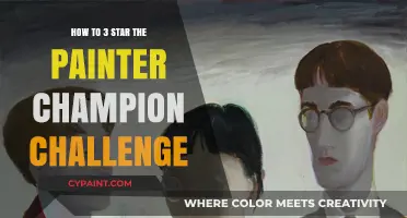 Mastering the Painter Champion Challenge: Tips for a Perfect 3-Star Victory