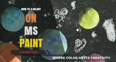 Mastering MS Paint: Create a Stunning Galaxy in Simple Steps