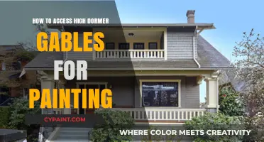 Safely Painting High Dormer Gables: Access Tips and Techniques