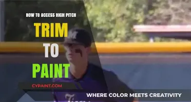 Mastering High Pitch Trim Access for Flawless Painting Techniques