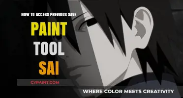 Retrieve Old SAI Files: Accessing Previous Saves in Paint Tool SAI
