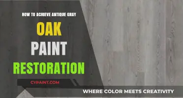 Master Antique Gray Oak Paint Restoration: Techniques & Tips