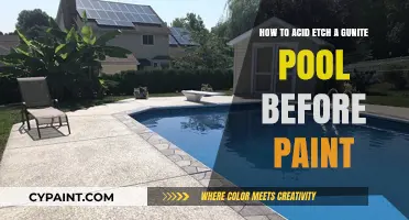 Acid Etching Gunite Pools: Prep for Paint