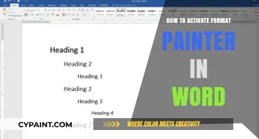 Mastering Formatting: A Quick Guide to Activating Format Painter in Word