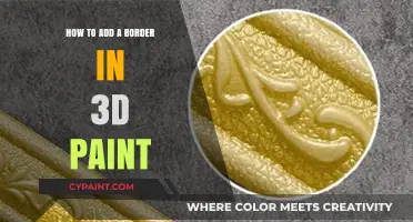 Mastering 3D Paint: Easy Steps to Add Borders to Your Creations