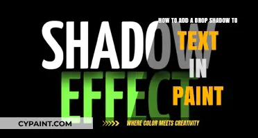 Add Depth to Your Text: Drop Shadow Tutorial in Paint