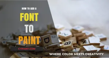 Mastering Paint: A Simple Guide to Adding Custom Fonts