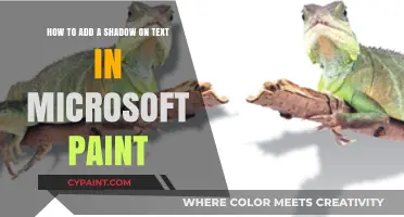 Add Depth to Your Text: Shadow Effect Tutorial in Microsoft Paint