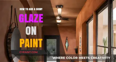 Achieve a Stunning Shiny Glaze Finish on Your Painted Projects