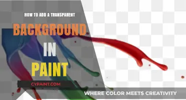 Mastering Transparency: Adding Clear Backgrounds in Paint Effortlessly