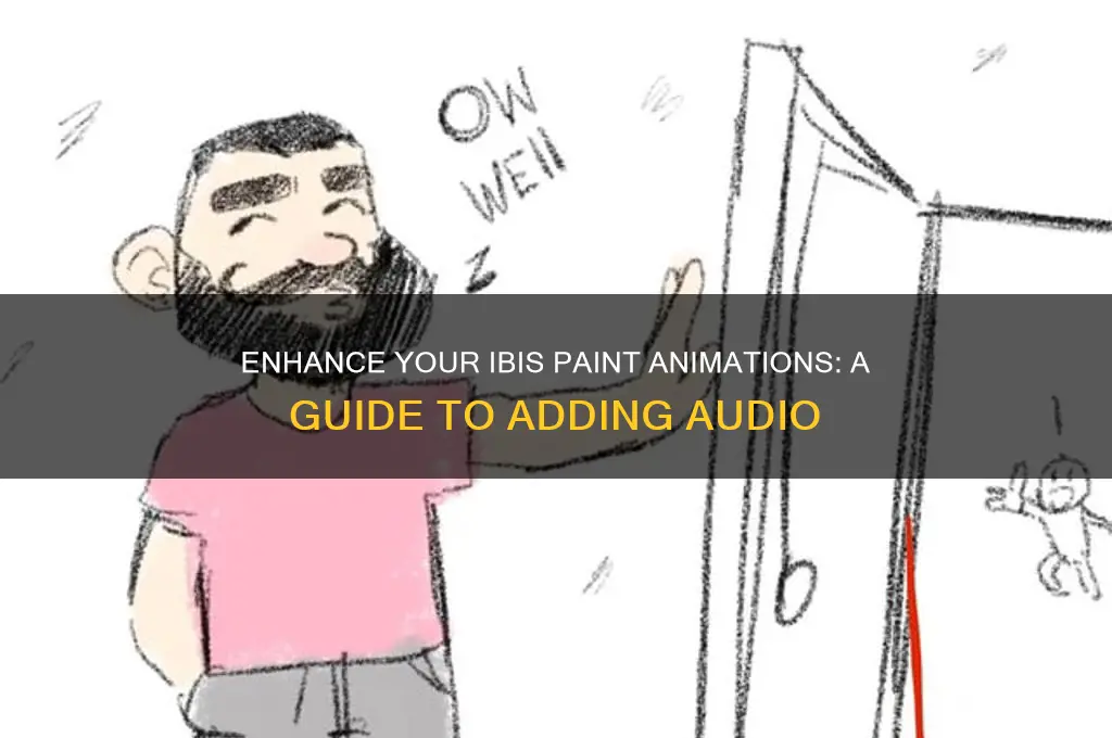 how to add audio to ibis paint animation