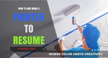 Boost Your Resume: Showcase Your Painter Skills Effectively