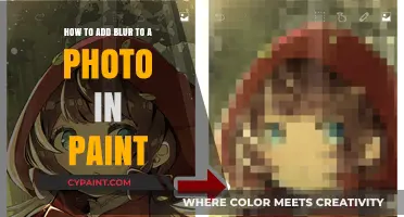 Blurring Photos with MS Paint: A Step-by-Step Guide
