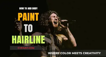 Enhance Your Look: Adding Body Paint to Your Hairline
