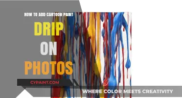 Creative Photo Editing: Adding Cartoon Paint Drip Effects Easily