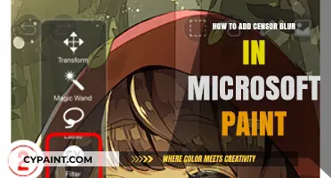 Mastering Microsoft Paint: Easy Steps to Add Censor Blur Effect