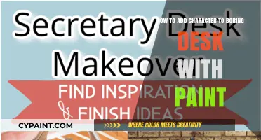 Transform Your Boring Desk: Paint It With Personality