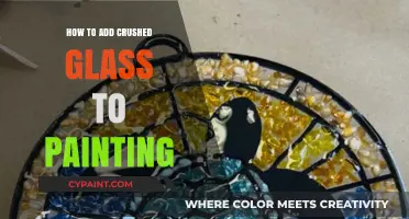 Enhance Your Art: Adding Crushed Glass to Paintings for Texture and Shine