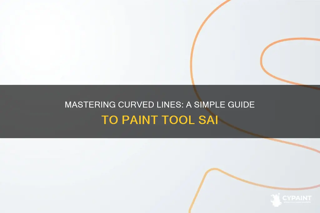 how to add curve to paint tool sai