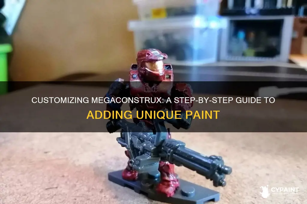 how to add custom paint on your megaconstrux
