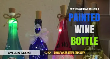 Decorating Painted Wine Bottles: Creative Crafting Ideas