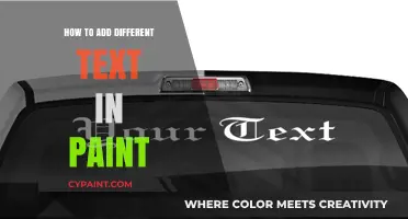 Mastering Text Customization: Adding Diverse Text in Paint Easily