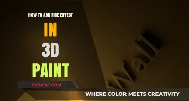 Mastering 3D Paint: Adding Realistic Fire Effects Step-by-Step