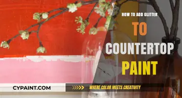 Sparkle Up Your Space: Adding Glitter to Countertop Paint