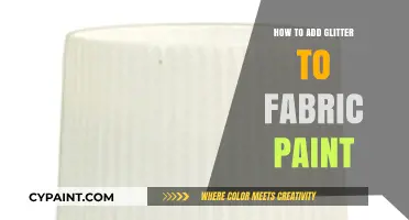 Sparkle Up Your Crafts: Adding Glitter to Fabric Paint Easily