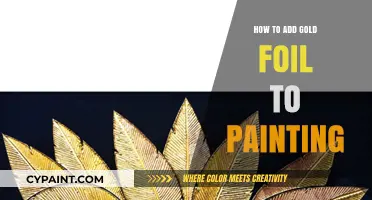 Enhance Your Art: A Step-by-Step Guide to Adding Gold Foil to Paintings