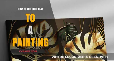 Enhance Your Art: Mastering the Technique of Adding Gold Leaf to Paintings