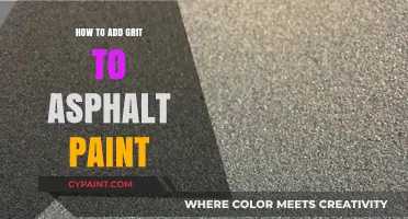 Enhance Durability: Adding Grit to Asphalt Paint for Long-Lasting Results