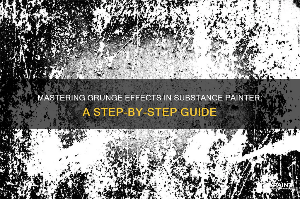 how to add grunge in substance painter