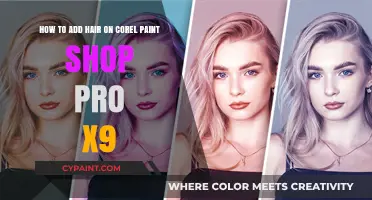 Mastering Hair Addition in Corel PaintShop Pro X9: A Step-by-Step Guide
