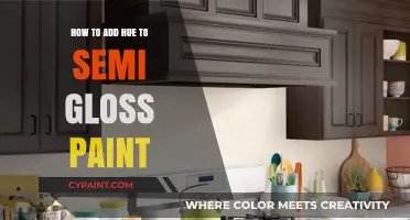 Enhance Your Walls: Adding Hue to Semi-Gloss Paint Easily