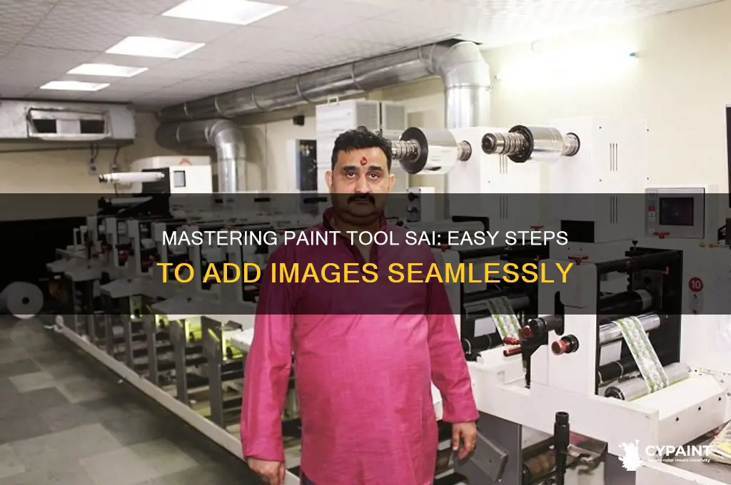 how to add image to paint tool sai