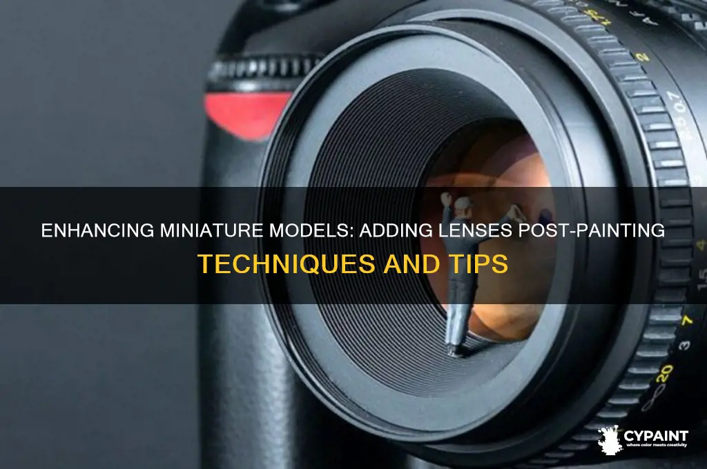 Enhancing Miniature Models: Adding Lenses Post-Painting Techniques And ...