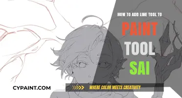 Using the Line Tool in Paint Tool Sai